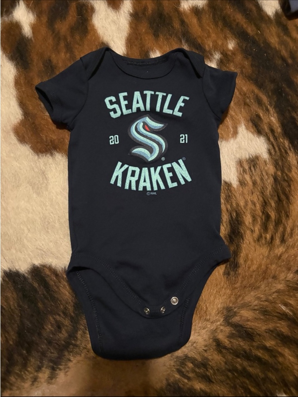 Seattle Krakens onesie